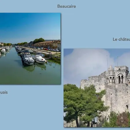 Beaucaire Cocoon 2/quais/cite Medievale/nature * Beaucaire (Gard)