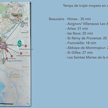 Beaucaire Cocoon 2/quais/cite Medievale/nature *